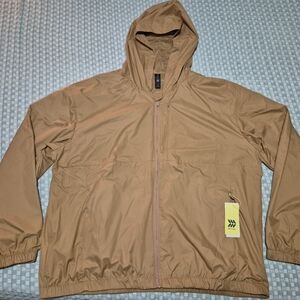 Men's Tan Windbreaker